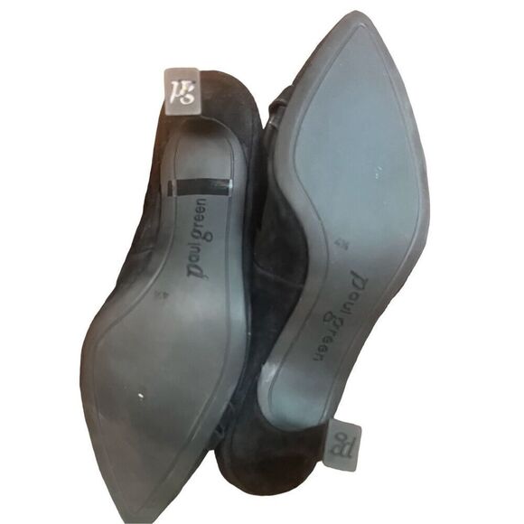 Paul Green Ophelia Pointed Toe Pumps in Black NWOB Size 4 1/2 / US 6 1/2 - Picture 9 of 11